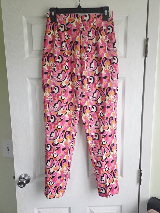 ZARA ✨️ Women's Pink Trouser Pants Size S - Picture 8 of 9